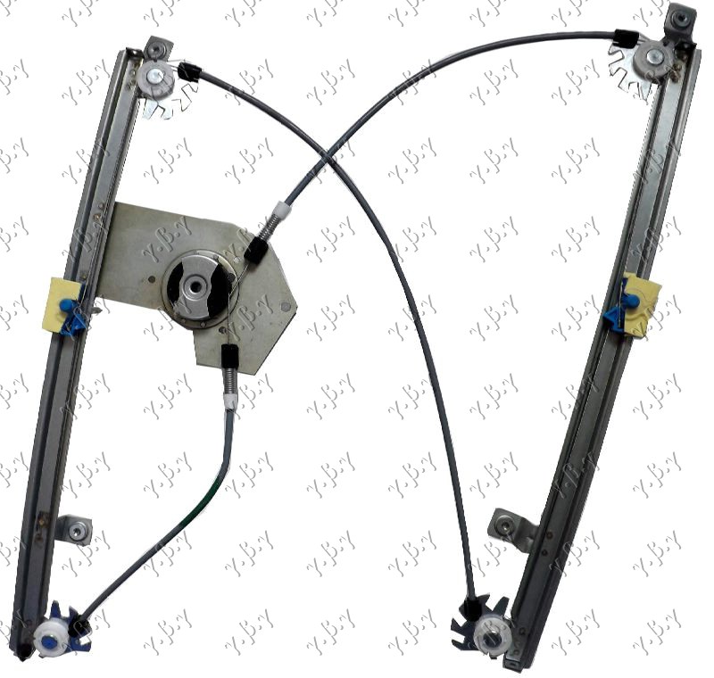 PODIZAC PREDNJEG PROZORA ELEKTRICNI (BEZ MOTORA) 5 VRATA RENAULT CLIO III 2009-2013 (BR0 1/CR0 1)