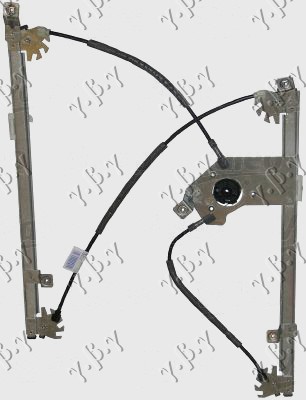 PODIZAC PREDNJEG PROZORA (BEZ MOTORA) 5 VRATA (A KVALITET) RENAULT CLIO III 2009-2013 (BR0 1/CR0 1)