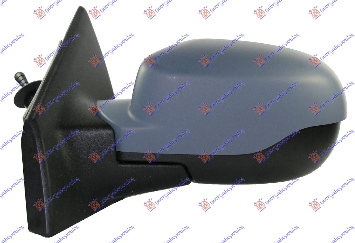 RETROVIZOR MEHANICKI SA SAJLOM PM (A KVALITET) (ASFERICNO STAKLO) RENAULT CLIO III 2009-2013 (BR0 1/CR0 1)