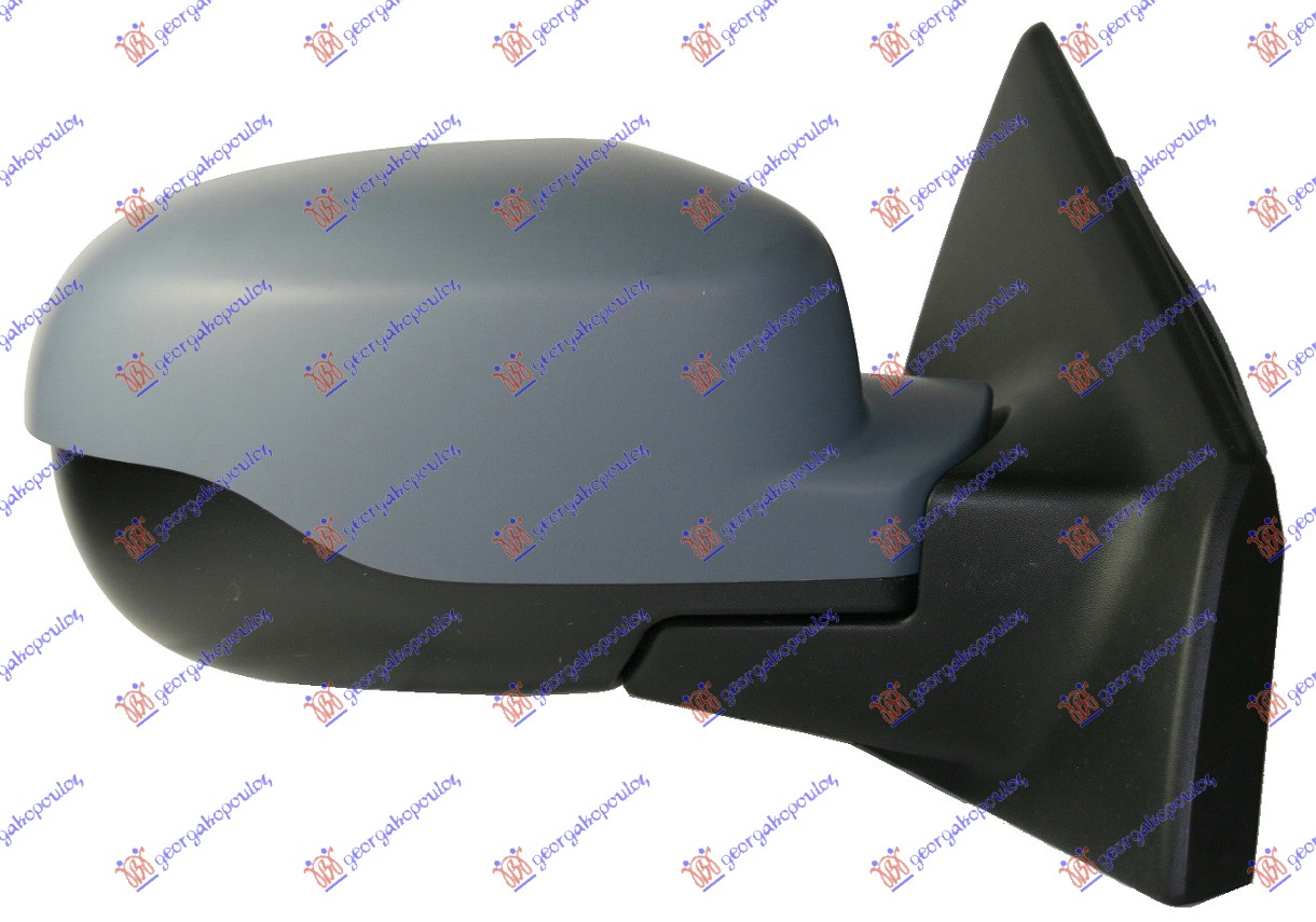 RETROVIZOR ELEKTRICNI SA GREJACEM PM (SENZOR) (KONVEKSNO STAKLO) RENAULT CLIO III 2009-2013 (BR0 1/CR0 1)