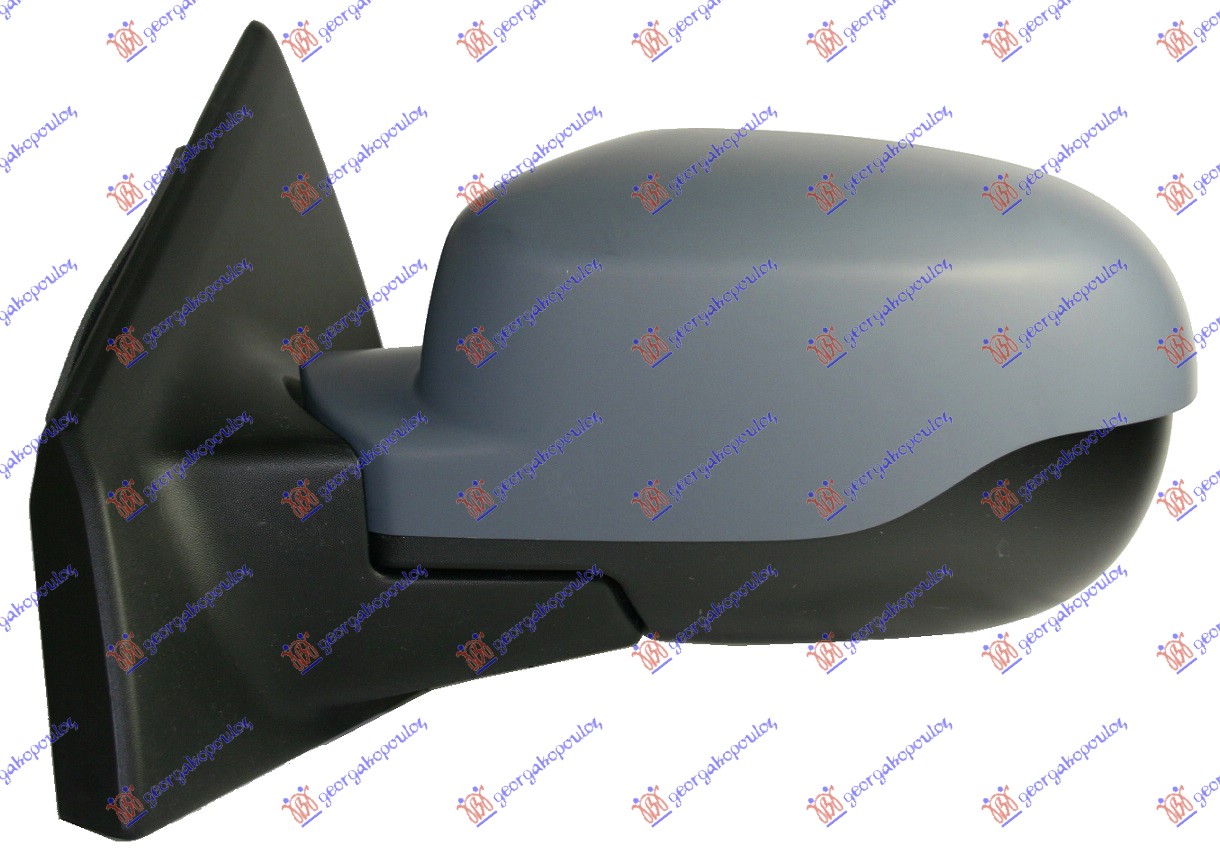 RETROVIZOR ELEKTRICNI SA GREJACEM PM (ASFERICNO STAKLO) RENAULT CLIO III 2009-2013 (BR0 1/CR0 1)