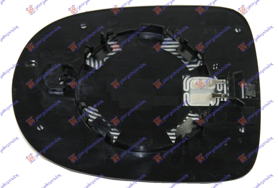 STAKLO RETROVIZORA SA GREJACEM (KONVEKSNO) RENAULT MODUS 2008-2013 (F/JP0)