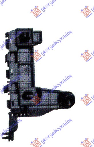NOSAC PREDNJEG BRANIKA BOCNI PLASTICNI HONDA JAZZ 2008-2011 (GE/GG/GPZA)