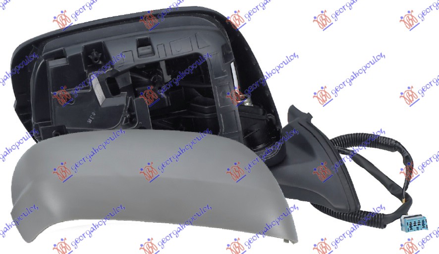 RETROVIZOR ELEKTRICNI PM (KONVEKSNO STAKLO) HONDA JAZZ 2008-2011 (GE/GG/GPZA)
