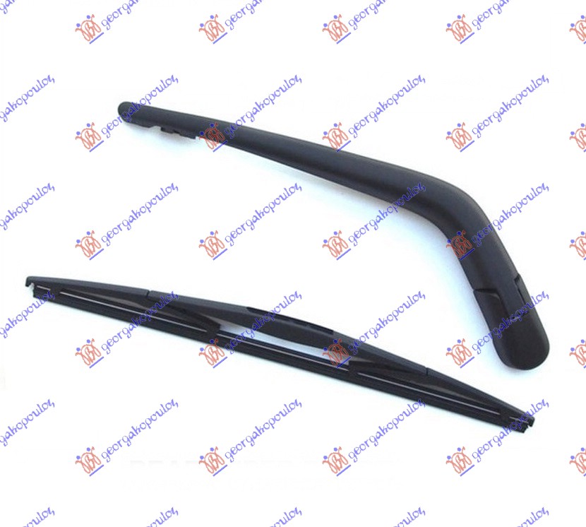 ZADNJI BRISAC KOMPLET 350mm HONDA JAZZ 2008-2011 (GE/GG/GPZA)