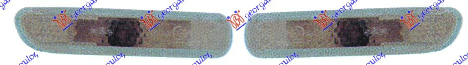 MIGAVAC U KRILU ZATAMNJENI (SET) BMW SERIES 3 COUPE/CABRIO 1999-2003 (E46)