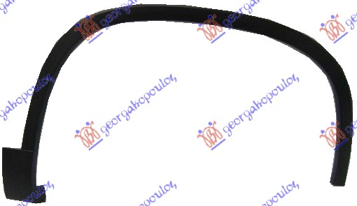 RUB PLASTICNI PREDNJEG BLATOBRANA VW TIGUAN 2007-2011 (5N)