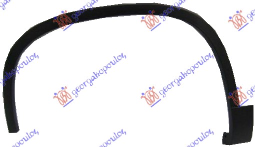 RUB PLASTICNI PREDNJEG BLATOBRANA VW TIGUAN 2007-2011 (5N)