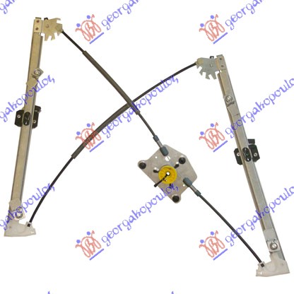 PODIZAC PREDNJEG PROZORA ELEKTRICNI (BEZ MOTORA) (A KVALITET) VW TIGUAN 2007-2011 (5N)