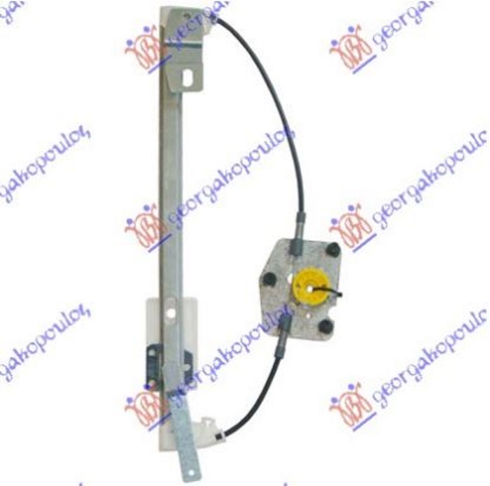 PODIZAC ZADNJEG PROZORA ELEKTRICNI (BEZ MOTORA) VW TIGUAN 2007-2011 (5N)