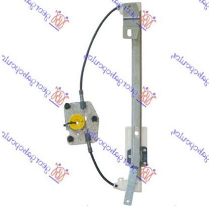 PODIZAC ZADNJEG PROZORA ELEKTRICNI (BEZ MOTORA) VW TIGUAN 2007-2011 (5N)
