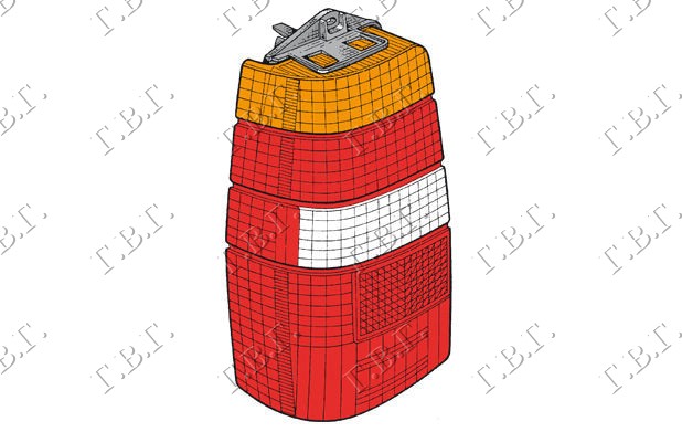 STOP LAMPA FIAT FIORINO 1988-1991 (146)