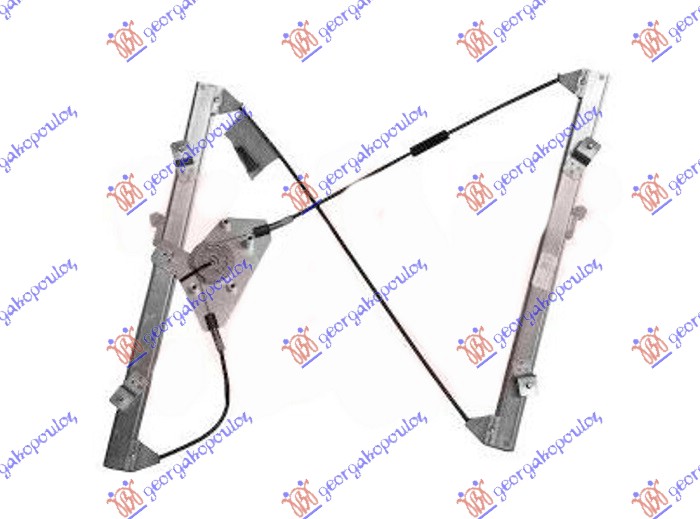 PODIZAC PREDNJEG PROZORA ELEKTRICNI (BEZ MOTORA) BMW SERIES 3 COMPACT 2001-2005 (E46)