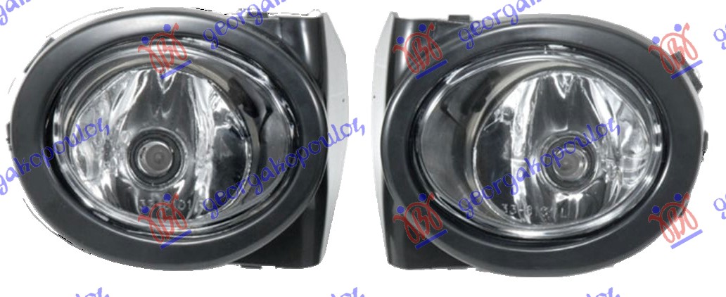 MAGLENKA OKRUGLA (M3 & M5) (SET) BMW SERIES 3 COUPE/CABRIO 2003-2006 (E46)