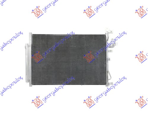 HLADNJAK KLIME 2.4/3.2 BENZIN - 2.2 CDTi (640x455) OPEL ANTARA 2006-2015 (L07)