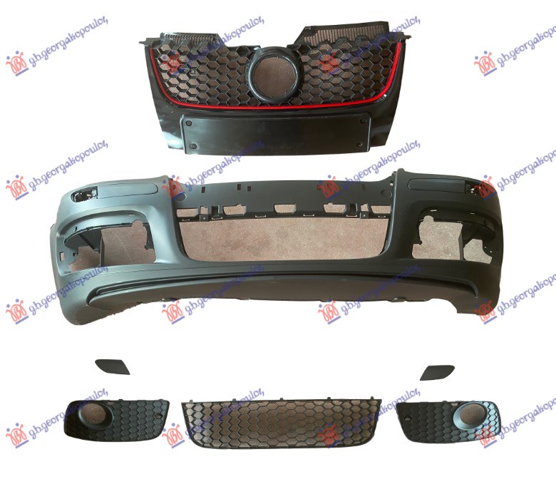 PREDNJI BRANIK (KOMPLET) (LOOK Gti) VW GOLF 5 2004-2008 (1K1)