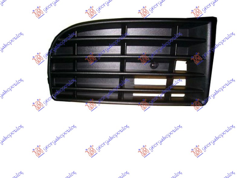 RESETKA PREDNJEG BRANIKA (BEZ MAGLENKE) VW GOLF 5 2004-2008 (1K1)