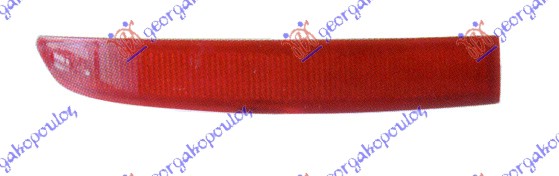 KATADIOPTER U ZADNJEM BRANIKU (R32) VW GOLF 5 2004-2008 (1K1)