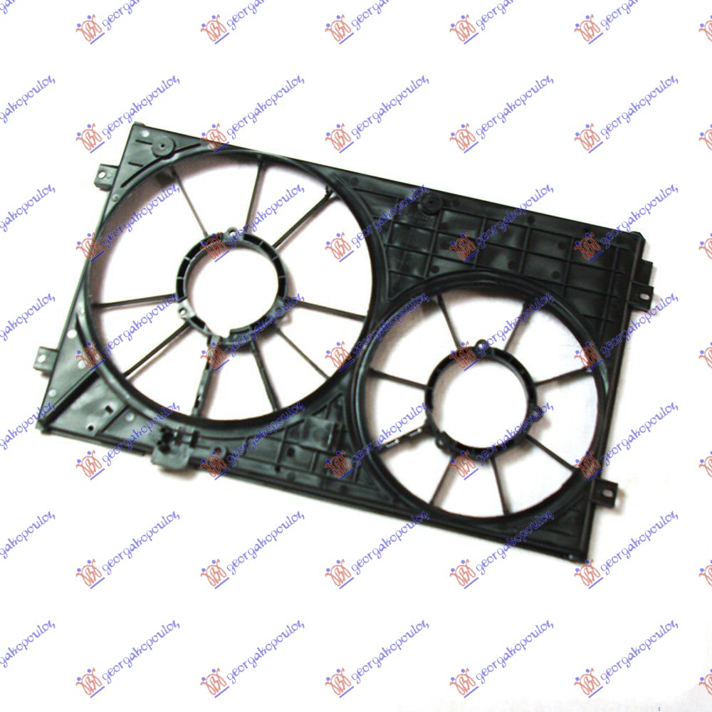 NOSAC DUPLOG VENTILATORA (BENZIN/DIZEL) (HLADNJAK 45cm) SKODA YETI 2009-2013 (5L)