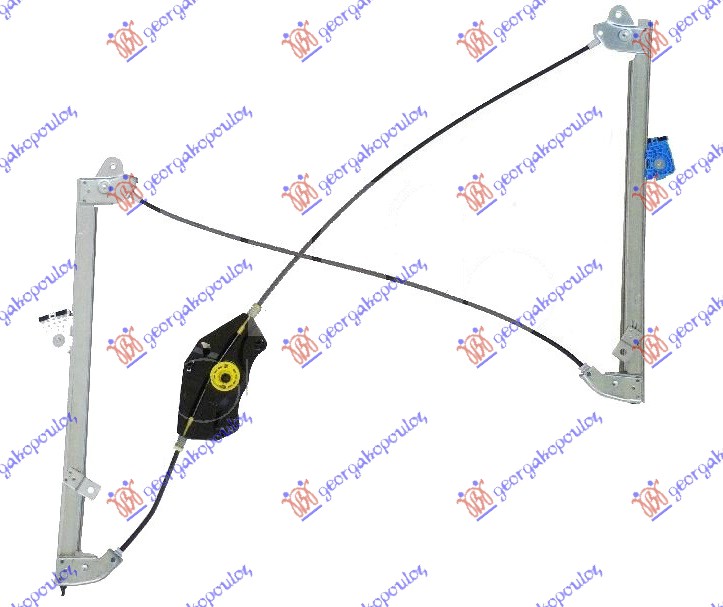 PODIZAC PROZORA ELEKTRICNI (BEZ MOTORA) 3 VRATA (A KVALITET) VW GOLF 5 2004-2008 (1K1)