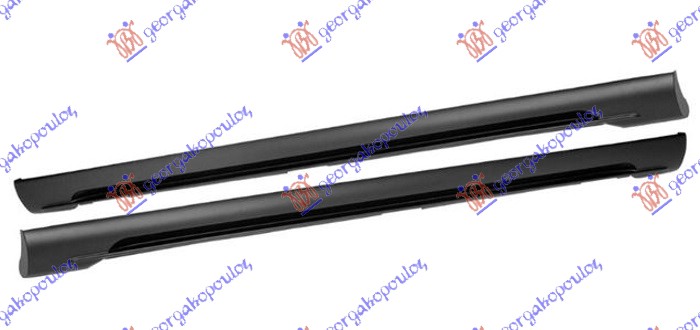 SAJTNA PLASTICNA (SET) (GTI LOOK) VW GOLF 5 2004-2008 (1K1)