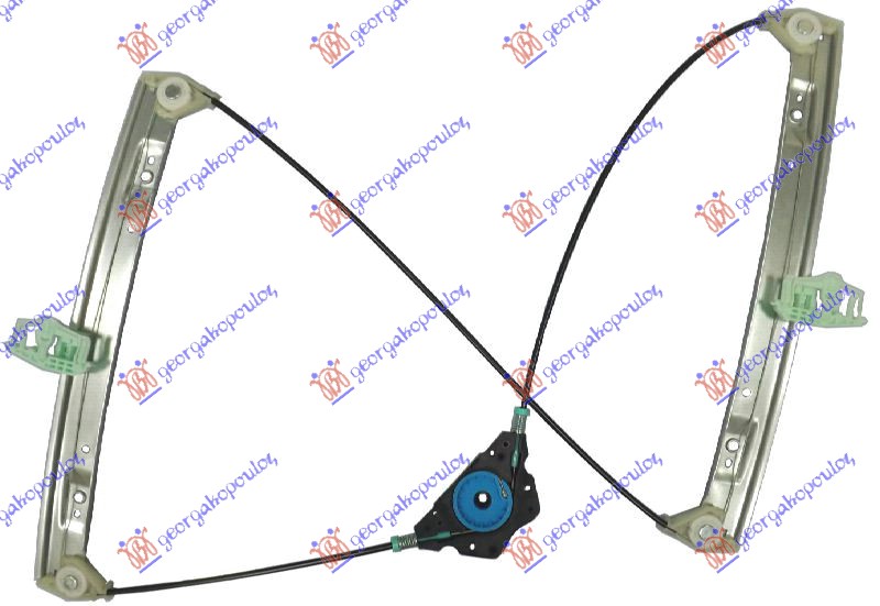 PODIZAC PREDNJEG PROZORA ELEKTRICNI (BEZ MOTORA) 3 VRATA FORD FIESTA 2002-2008 (JA/JB)