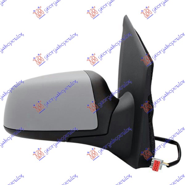 RETROVIZOR ELEKTRICNI SA GREJACEM PM 2006- (A KVALITET) (KONVEKSNO STAKLO) FORD FIESTA 2002-2008 (JA/JB)