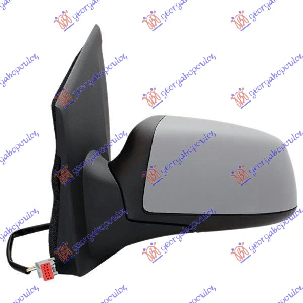 RETROVIZOR ELEKTRICNI SA GREJACEM PM 2006- (A KVALITET) (KONVEKSNO STAKLO) FORD FIESTA 2002-2008 (JA/JB)