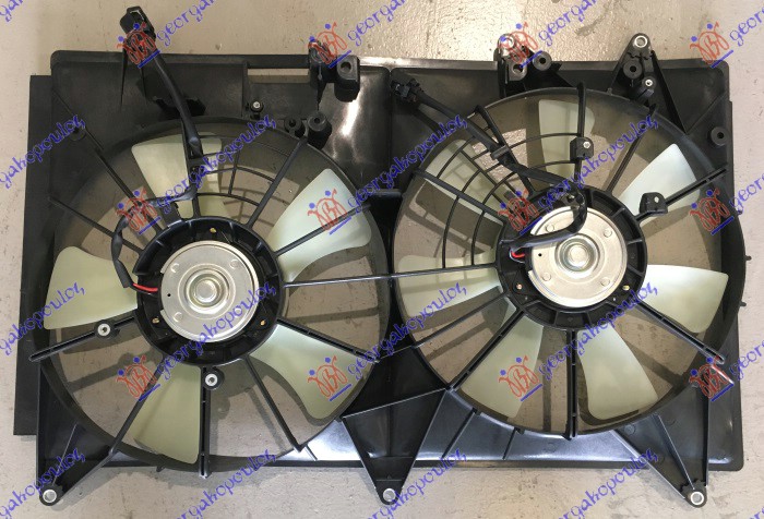 VENTILATOR HLADNJAKA KOMPLET (2.3 TURBO BENZIN) MAZDA CX7 2011- (ER)