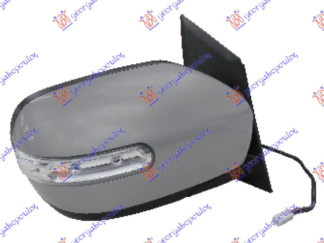 RETROVIZOR ELEKTRICNI SA GREJACEM PM (MIGAVAC) MAZDA CX7 2011- (ER)