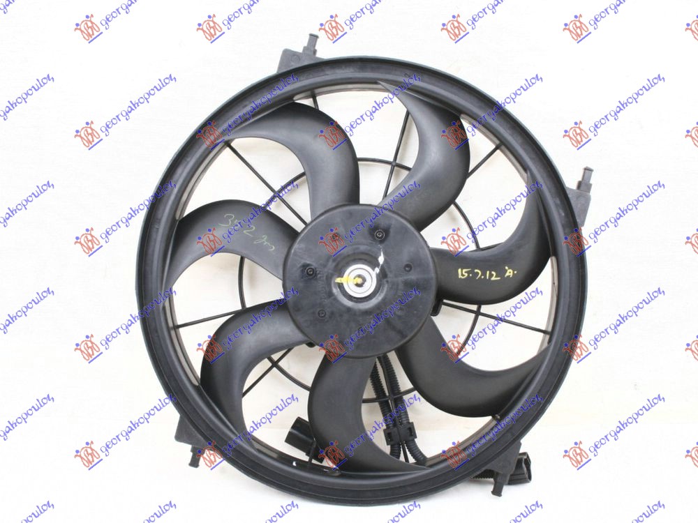 VENTILATOR KOMPLET HYUNDAI i20 I 2008-2012 (IB/GB/PB/PBT)