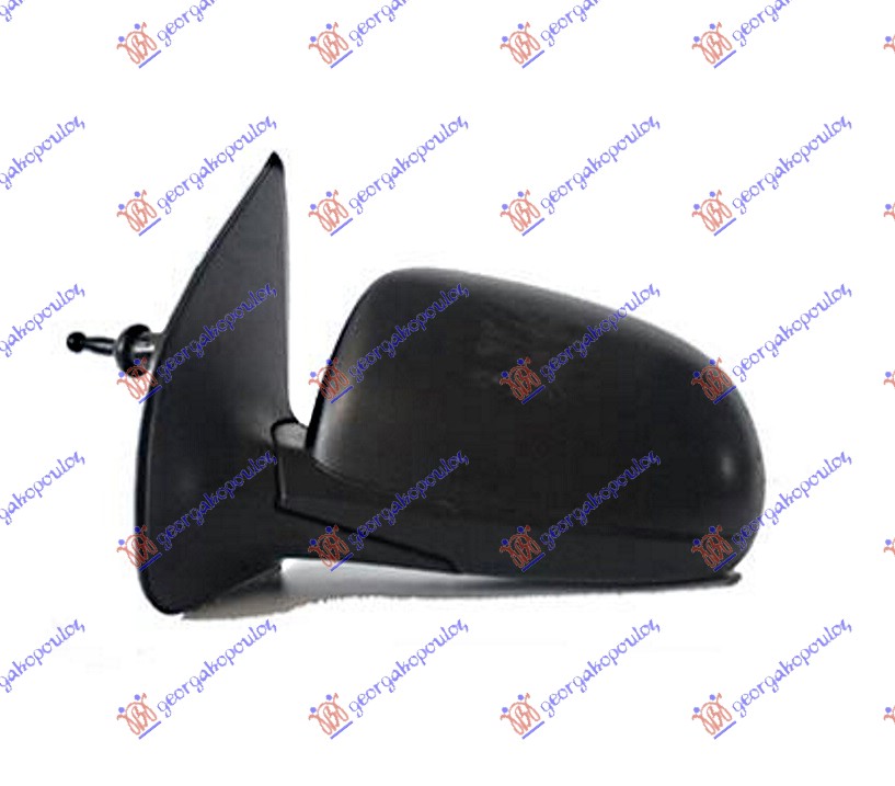 RETROVIZOR MEHANICKI SA SAJLOM HYUNDAI i20 I 2008-2012 (IB/GB/PB/PBT)