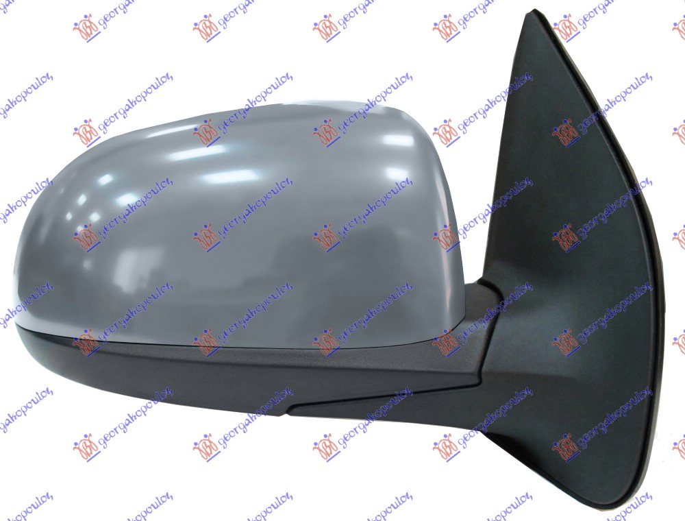 RETROVIZOR ELEKTRICNI SA GREJACEM PM (A KVALITET) (KONVEKSNO STAKLO) HYUNDAI i20 I 2008-2012 (IB/GB/PB/PBT)