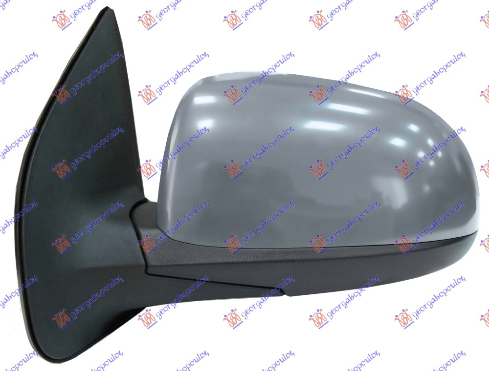 RETROVIZOR ELEKTRICNI SA GREJACEM PM (A KVALITET) (KONVEKSNO STAKLO) HYUNDAI i20 I 2008-2012 (IB/GB/PB/PBT)