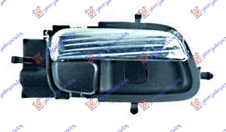 KVAKA PREDNJIH/ZADNJIH VRATA UNUTRASNJA HROM/BRAON (ORIGINALNI) HYUNDAI i20 I 2008-2012 (IB/GB/PB/PBT)