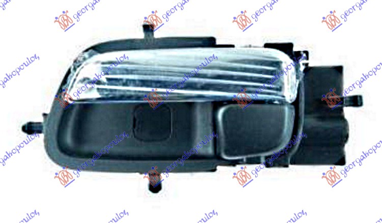 KVAKA PREDNJIH/ZADNJIH VRATA UNUTRASNJA HROM/BRAON (ORIGINALNI) HYUNDAI i20 I 2008-2012 (IB/GB/PB/PBT)