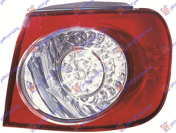 STOP LAMPA SPOLJASNJA (LED) (DEPO) VW GOLF PLUS 2004-2009 (5M1/521)