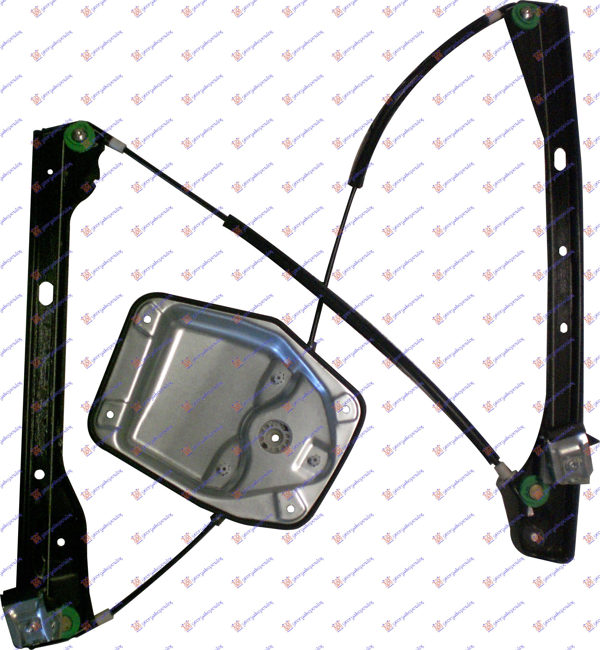 PODIZAC PREDNJEG PROZORA ELEKTRICNI (BEZ MOTORA) (A KVALITET) VW GOLF PLUS 2004-2009 (5M1/521)