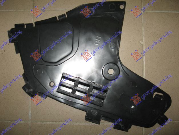 ZASTITA MOTORA ISPOD BRANIKA BOCNA PLASTICNA (A KVALITET) DACIA LOGAN-MCV/P.UP/VAN I 2005-2012 (KS/LS/US)