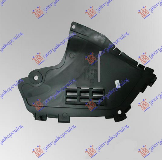 ZASTITA MOTORA ISPOD BRANIKA BOCNA PLASTICNA (A KVALITET) DACIA LOGAN-MCV/P.UP/VAN I 2005-2012 (KS/LS/US)