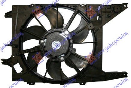 VENTILATOR KOMPLET (BENZIN/DIZEL) (GATE TIP) DACIA DUSTER I 2010-2017 (HS)