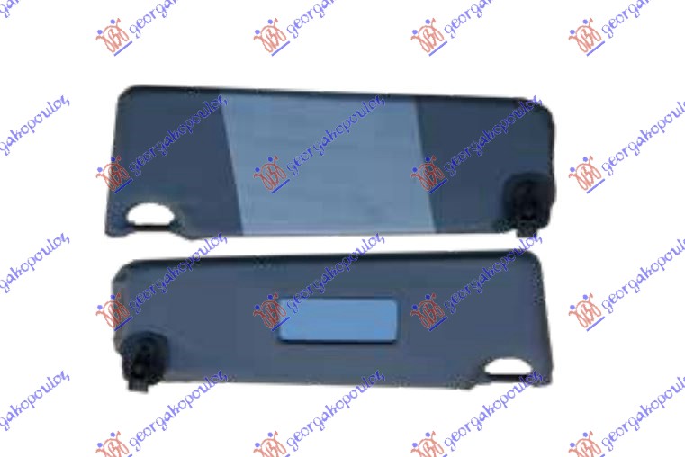 STITNIK ZA SUNCE (SET) DACIA SANDERO I 2008-2012 (BS)