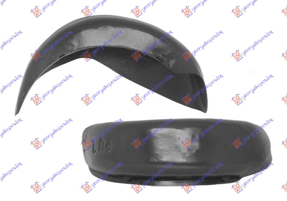 ZADNJE POTKRILO PLASTICNO 5 VRATA FIAT PUNTO 1999-2003 (188)