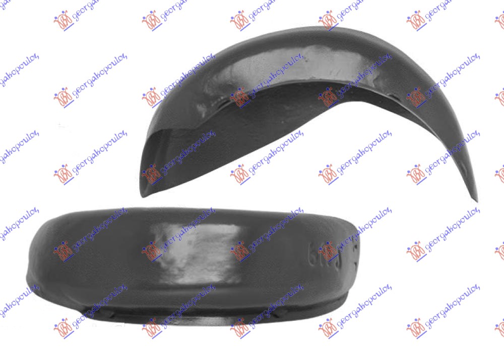ZADNJE POTKRILO PLASTICNO 5 VRATA FIAT PUNTO 1999-2003 (188)