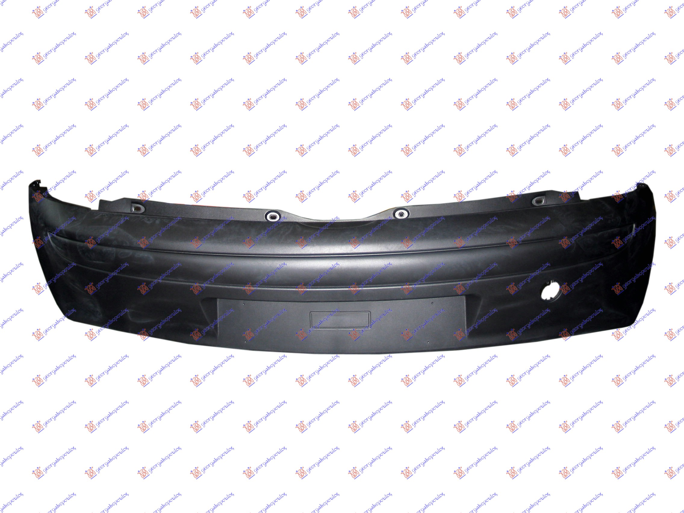 ZADNJI BRANIK CRNI 5 VRATA FIAT PUNTO 1999-2003 (188)