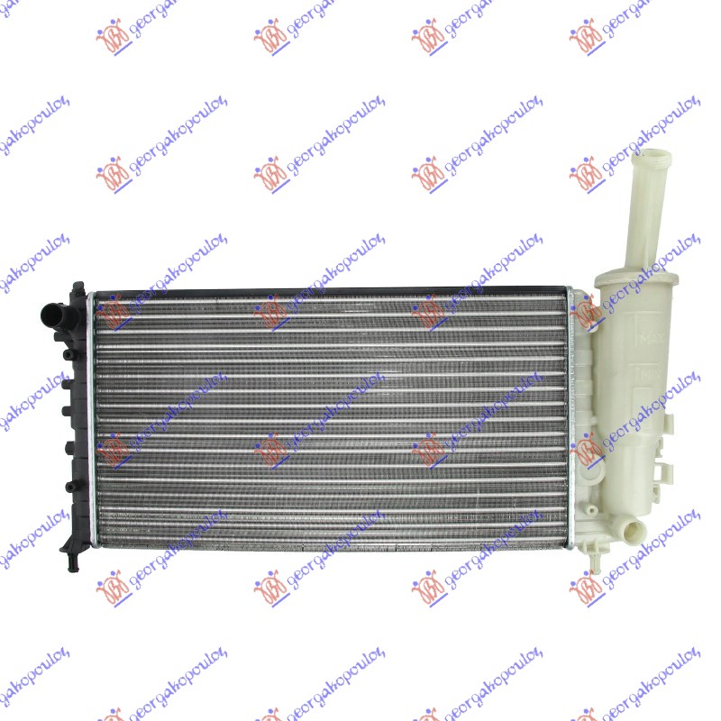 HLADNJAK MOTORA 1.2 8V/16V (MAN/AUTO) (+/-AC) (58x31.6) -01 (VALEO TIP) FIAT PUNTO 1999-2003 (188)