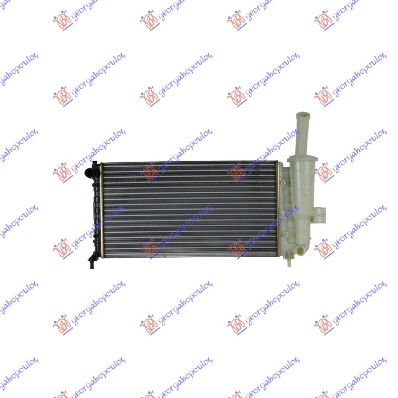 HLADNJAK MOTORA 1.2 8V/16V (+/-AC) (58x31.6) -02 (MARELLI TIP) FIAT PUNTO 1999-2003 (188)