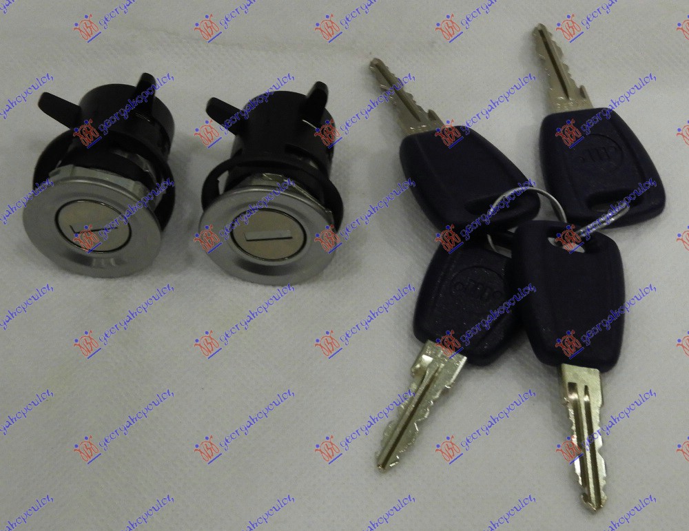 CILINDAR BRAVE VRATA 3 VRATA (2 CILINDRA + 4 KLJUCA) FIAT PUNTO 1999-2003 (188)