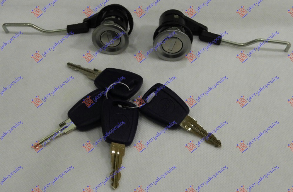 CILINDAR BRAVE VRATA 5 VRATA (2 CILINDRA + 4 KLJUCA) FIAT PUNTO 1999-2003 (188)