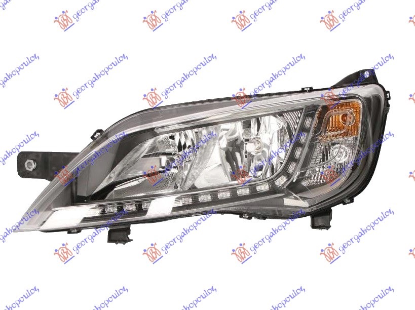 FAR ELEKTRICNI SA LED DNEVNIM SVETLOM (TYC) TOYOTA PROACE MAX 2024- (MFY/MFQ)